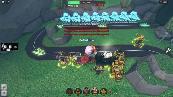 TDS Solo Fallen with Reworked Golden Minigunner and Golden Pyromancer