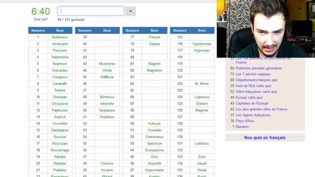 151 POKEMON CHALLENGE ! Retour en Enfance ! TAG POKEMON ! смотреть онлайн