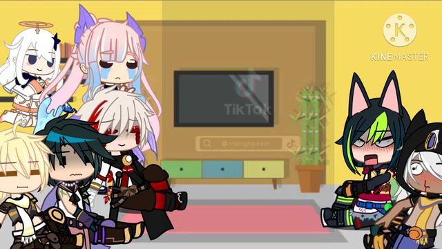 Genshin characters react to eachother//part 7 - Tighnari//no thumbnail lol//cynonari ❤️ смотреть онлайн