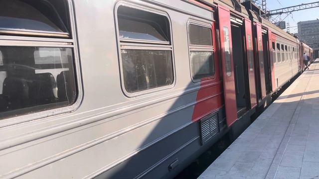 ЭД4М-0450 Сообщением Апрелевка-Петушки На Станции Савёловская МЦД-4 смотреть онлайн