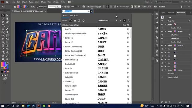 How to use/change font vector text effect file downloaded from Freepik #part2 смотреть онлайн