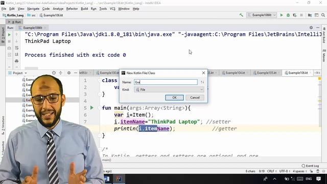 89 Android Kotlin OOP Property and Getters, Setters смотреть онлайн