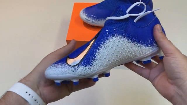 Nike Phantom Vision Academy DF MG Euphoria - Racer Blue/White смотреть онлайн