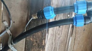 Слив из бани воды зимой