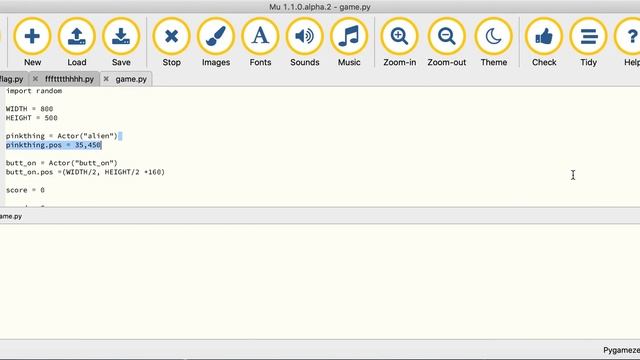 The Alien Clicker - 2D Game Developed using Pygame Zero (Python) смотреть онлайн