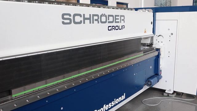 SCHROEDER Folding machine: PowerBend Professional gauge options (DE/EN) смотреть онлайн