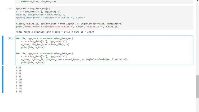05 Bin Packing Problem In Python And Gurobi - Testing on Mulitple Problem Instances смотреть онлайн
