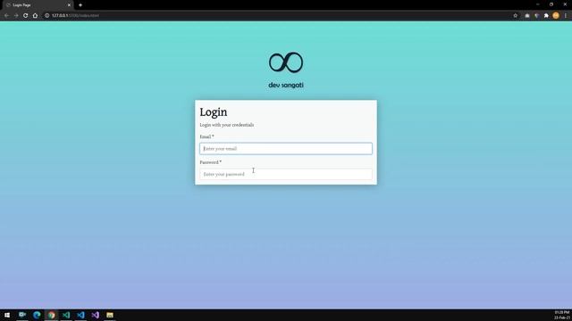 10. Build a Login page using Html and Bootstrap | Html Tutorial For Beginners смотреть онлайн