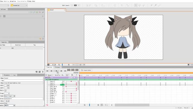 live 2D cubism head bobbing test : first time using live 2D cubism смотреть онлайн