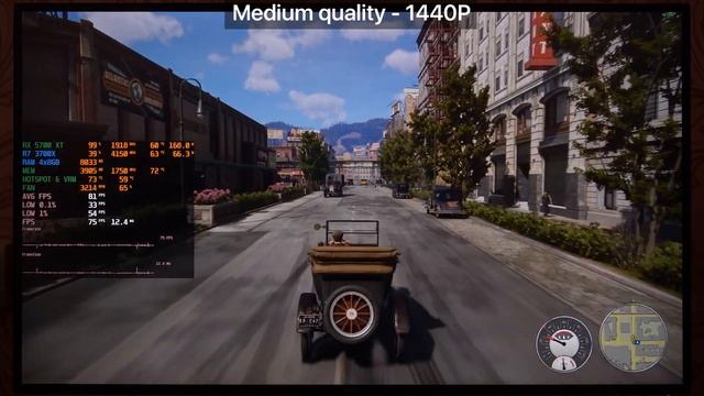 Mafia: Definitive Edition | 1440P | RX 5700 XT + RYZEN 7 3700X смотреть онлайн