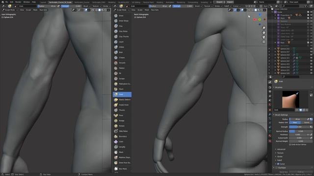 Part 05 - Sculpting The Arms