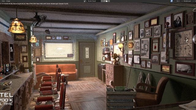 Blender Official 3.1 Barber Shop Intel 12700K vs RTX 3060 Ti Founders Edition смотреть онлайн
