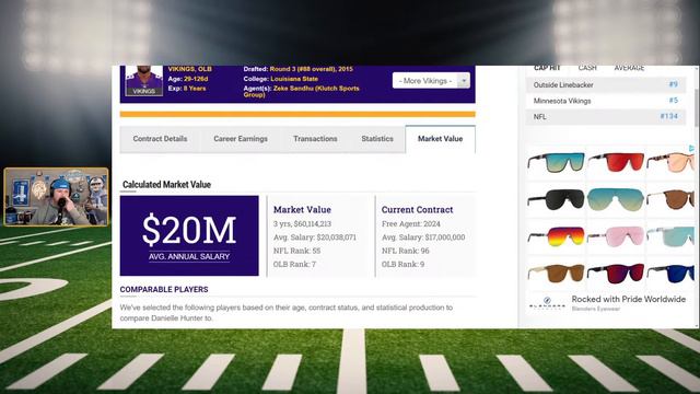 Do The Lions Add DANIELLE HUNTER For $22 Million? смотреть онлайн