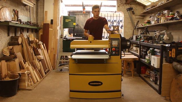 Powermatic PM2244 Drumsander Unboxing, Setup and Walk through смотреть онлайн