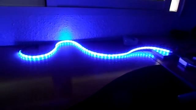 Tira led 5050 IP65 RGB RVA 60 LED SMD смотреть онлайн