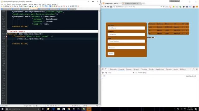 Project #1[Insert /Delete/Update in php and ajax]POST&GET - Auto Delete Members #7 смотреть онлайн