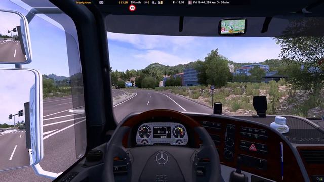 ETS2 1.47 MAP COMBO RoExtended 3.8  Mercedes Benz MP2  TR Fethiye - Uşak  2K 1440p