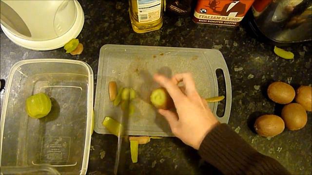 How to peel kiwi fruit fast смотреть онлайн