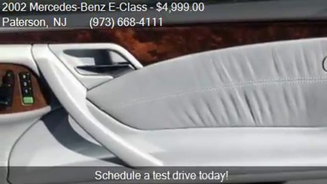 2002 Mercedes-Benz E-Class E 320 4dr Sedan for sale in Pater смотреть онлайн