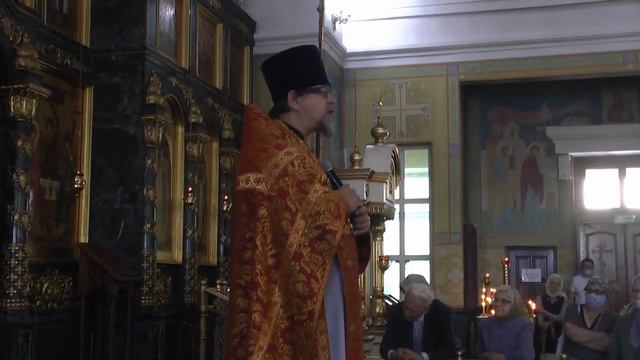 Проповедь иерея Константина Корепанова на Божественной литургии 30 мая 2021 года смотреть онлайн