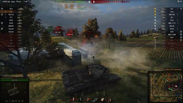 World of Tanks ULTRA Settings GTX 750 Ti OC смотреть онлайн