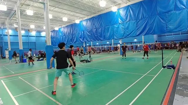 20220327 120308 WM Badminton Club DOUBLES OPEN MD SF Timbo Poy vs Matthews game 2 смотреть онлайн