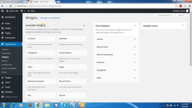 how to add widget in wordpress. wordpress tutorial for beginner смотреть онлайн