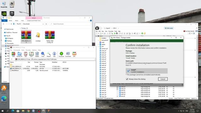 How to install Redux 1.15 in GTA 5! How to install Graphics Mod in GTA V! Installing the Redux Mod смотреть онлайн