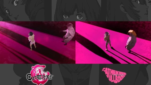 Catherine Full Body vs Catherine (Side by Side | キャサリン・フルボディ | PS3 | PS4) смотреть онлайн