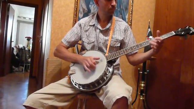 Wildwood Flower. Clawhammer banjo. смотреть онлайн