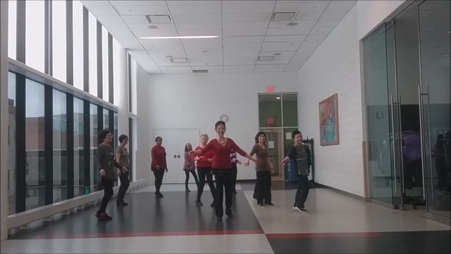 Together Forever Valentine line dance（Cornell C.C.) смотреть онлайн