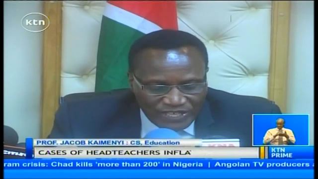 CS Jacob Kaimenyi warns headteachers against hiking of fees смотреть онлайн