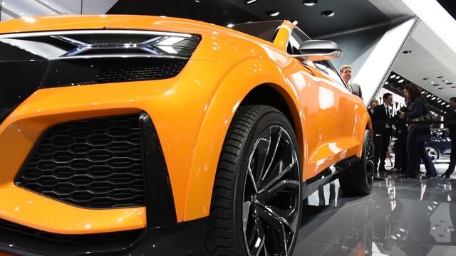 Audi Q8 sport concept, Live da Ginevra 2017 смотреть онлайн