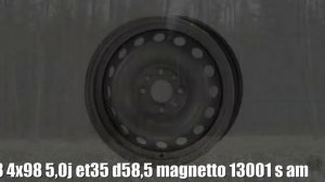 Диски magnetto r13 4x98 5,0j et35 d58,5 magnetto 13001 s am Отзывы Обзор
