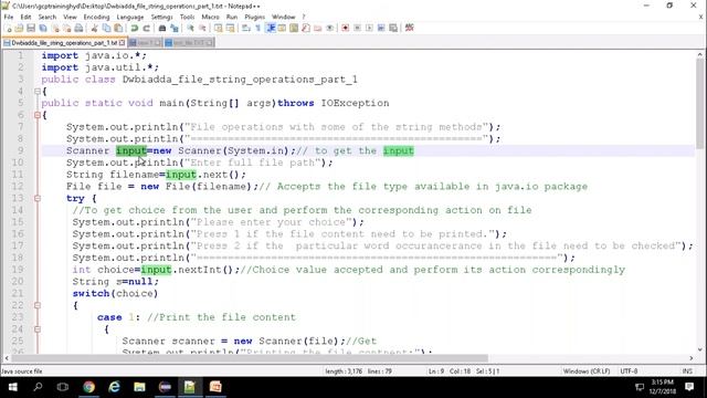 HOW TO COUNT A WORD OCCURRENCE IN A FILE IN JAVA смотреть онлайн