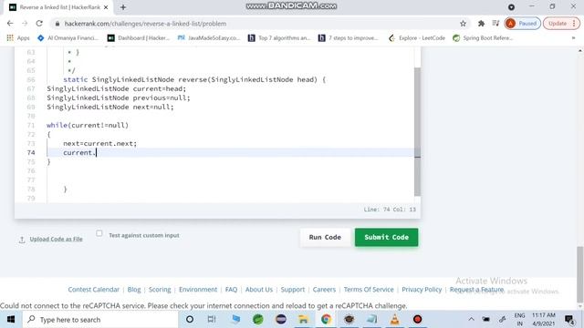 1.2| Reverse a Linked list | Data Structures | java implementation| hacker rank смотреть онлайн