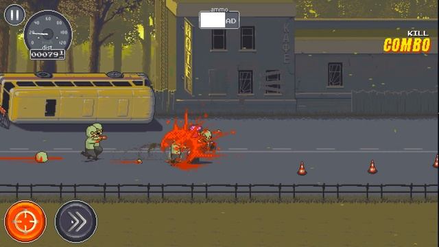 ДАВИМ ЗОМБИ СКУТЕРОМ - Игра Dead Ahead. Игры на андроид. смотреть онлайн
