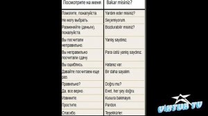 В МАГАЗИНЕ, НА БАЗАРЕ. ТУРЕЦКИЙ ЯЗЫК, РАЗГОВОРНИК