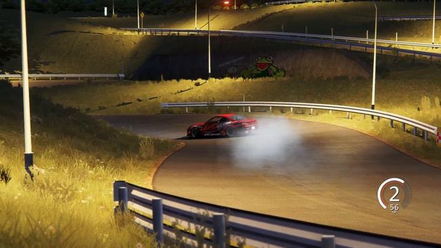 WDT S15 Night Drifting in Drift Playground w/T300 | Assetto Corsa (Steering Wheel Gameplay) смотреть онлайн