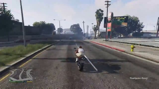 Grand Theft Auto V НЕУДАЧНЫЙ СТАНТ смотреть онлайн