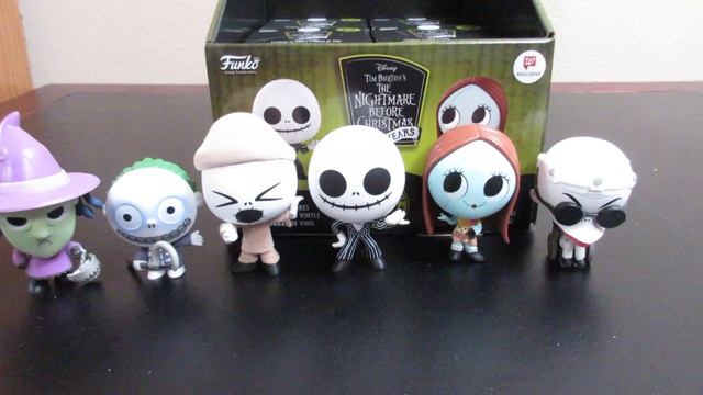 Disney Tim Burton's The Nightmare Before Christmas 25 Year Anniversary Funko Mystery Minis смотреть онлайн