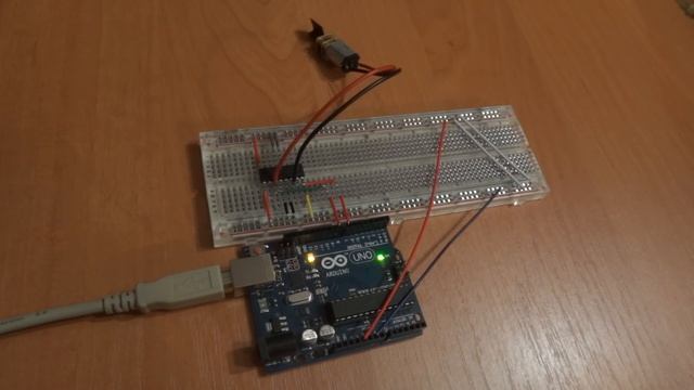 L293 + Arduino Часть 1 (подключение одного мотора) смотреть онлайн