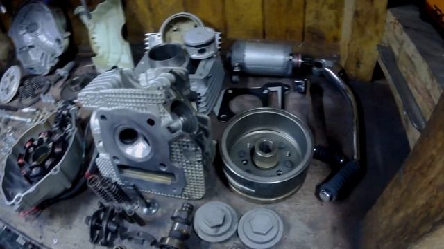 Yamaha YBR 125/И Снова переборка двигателя/Такое уже не интересно смотреть онлайн