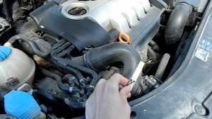 LED лампы в габаритные огни на Volkswagen Passat B6