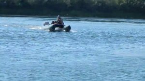 Катамаран с мотором 9.8 л.с.