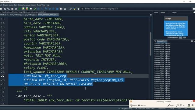 #16: EMPLOYEES FORM (PostgreSQL + Python GUI + Data Science) смотреть онлайн