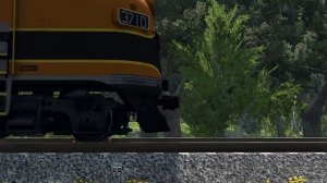 Поезда против конечной остановки – BeamNG.Drive