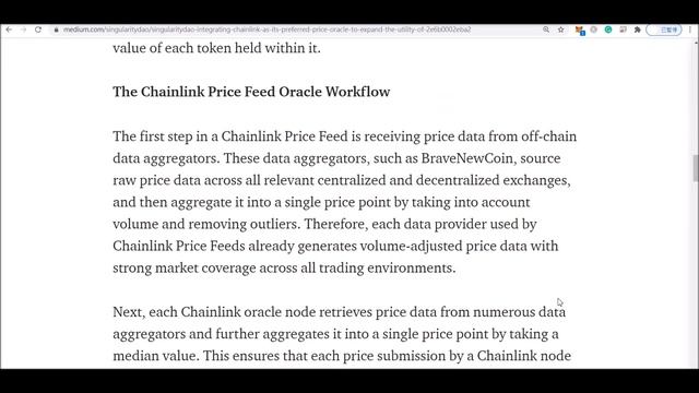 SingularityDAO Integrates Chainlink As Preferred Price Oracle смотреть онлайн