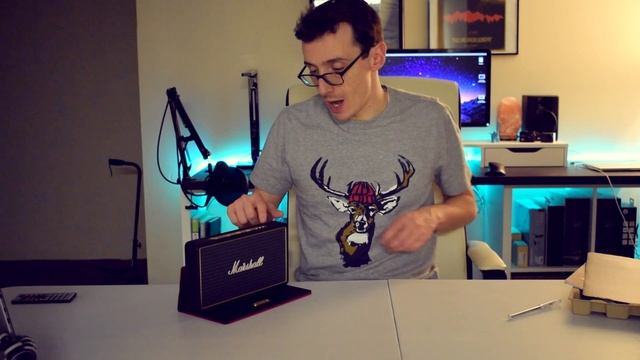 Marshall Stockwell Portable Bluetooth Speaker - Soundtest And Review