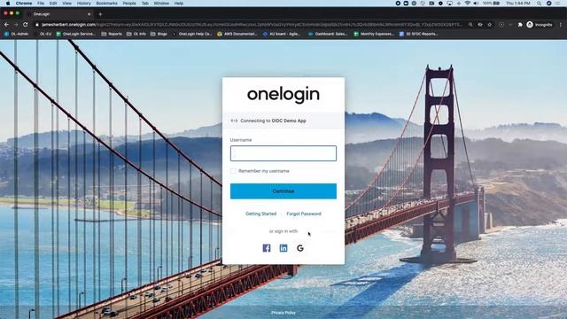 OneLogin Demo: Authorization Code Grant Using PKCE (Proof Key for Code Exchange) смотреть онлайн